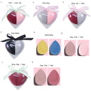 Shape Foundation Powder Puff Sponge Blender Cosmetic Puff Mini Makeup Sponge