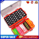 #A Tackle Boxes Crank Jig Head Hook Soft Bait Suit Box for Bass Trout Fishing Ge
