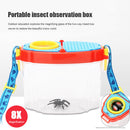 6X Transparent Insect Catcher Bug Viewer Observation Magnifier Container Newly