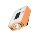 LED Smart Sensor Cap Clip Light XPG+COB Portable Headlamp for Fishing (Orange)
