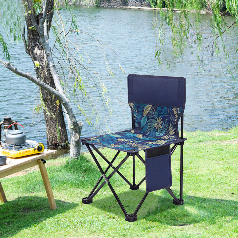 Folding Chair Outdoor Camping Portable Beach Hiking Picnic Seat Fishing Stool