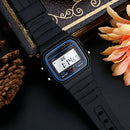 Colorful Electronic Led Digital Multifunction Sport Watch (Black) Newly