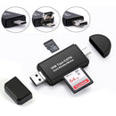 U Disk Multifunctional OTG Adapter Card Reader Micro USB to USB 2.0 SD/TF Card