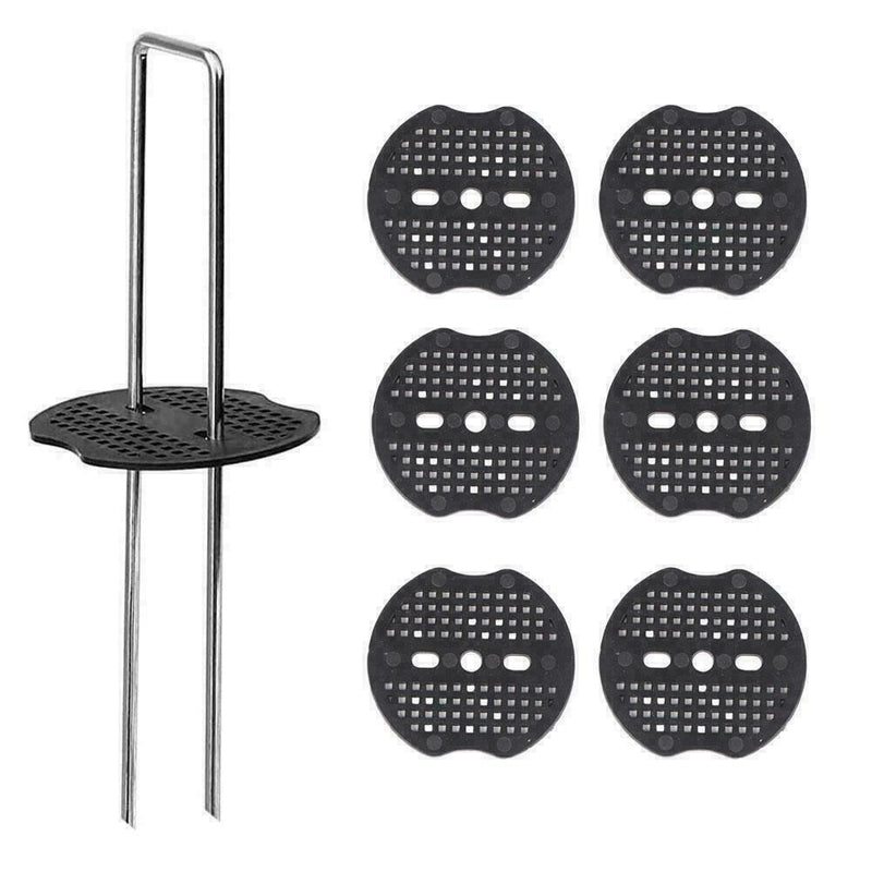 U-shape Clamp Fixing Washer Horticultural Planting Yard Garden Nails T0L8