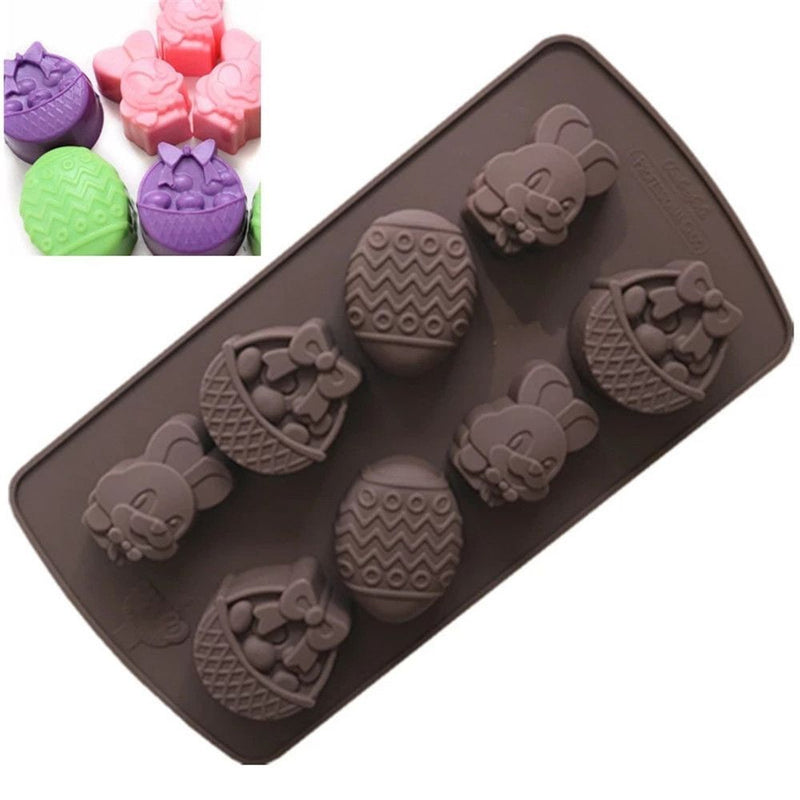 Eggs Basket Chocolate Cake Mold Easter Silicone Mold Cookie Mould Baking Tools