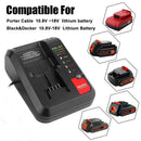 Charger Charging Dock Cable Adaptor Power Adapter For Black&Decker Porter Cable
