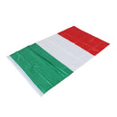 Italian National Flag Plastic Flagpole Hand Waving Polyester Flag Banner