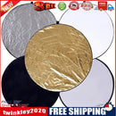 5 in 1 Collapsible Light Round Photography Reflector for Multi Photo (60cm)