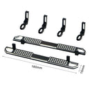 Metal Aluminum For Trax Trx-4 TRX4 Defender Pedals Plywood Simulated footrest
