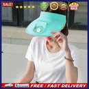 Breathable Summer Hat with Fan Sunscreen Visor Cap Fishing Hat for Sport Outdoor