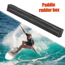 10.5 inch Fin Box Long Surfboard Center Fin Box Surfing Accessories (Black)