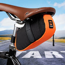Reflective Bike Saddle Bag Bicycle Tail Rear Seat Cycling Pouch (Orange) Newly
