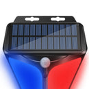 Alarm Light Wireless Solar Powered LED Strobe Motion Sensor Anti Theft Lamp