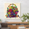 Part Specical Shaped Drill Diamond Painting Flower Basket Mosaic Kit (B044)