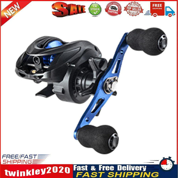 7.2/1 Low Profile Baitcasting Fishing Reel Anti-Tangle Fishing Reel (Left) Newly
