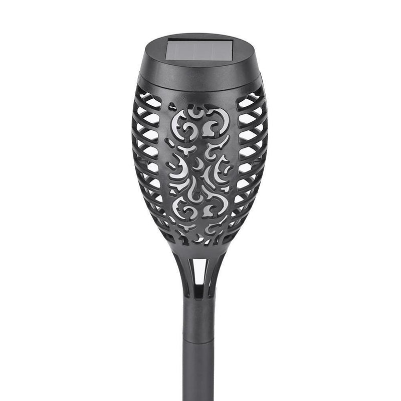 12LED Solar Flame Torch Flickering Lights Garden Lawn Path Decor (1pc)