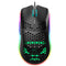 USB Lightweight Gaming Mouse RGB Backlit 6400DPI Honeycomb Shell Mice for PC