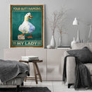 11CT Full Cross Stitch Goose Stamped DIY Embroidery Kits Handmade Cotton Thread