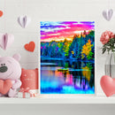 5D Diamond Painting Kit Landscape Landscape Full Round Diamond Mosaic