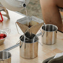 Foldable Coffee Dripper Holder Outdoor Camping Tea Coffee Filter Drip Cone
