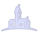 DIY Castle Embossing Cutting Dies Stencils Scrapbook Craft Album Card Gifts-1938