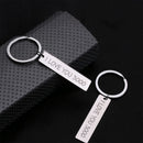 Husband Gift Jewelry Metal Key Ring I Love You 3000 Keyring Car Pendant Keyfob