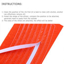 Broadroot Reflective Stickers for Bicycle, Tire Stickers for Motorcycle, Fa