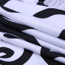 Removable Printing Pattern Elastic Home Hotel Dining Chair Covers(Black)