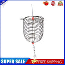 Lure Conical Fishing Bait Cage Basket Feeder Holder Carp Fishing Tackle (M)