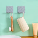 Kitchen Bathroom Storage Rack Mobile Phone Remote Control Shelf Punch-Free Hook