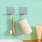 Kitchen Bathroom Storage Rack Mobile Phone Remote Control Shelf Punch-Free Hook