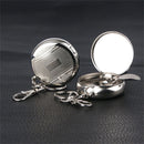 Round Shaped Smoking Accessories Cigarette Ashtray Cigarette Supplies Key Chain