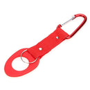 Sports Outdoor Rubber Kettle Buckle Carabiner Water Bottle Holder (Red) Newly