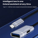 Disk Reader Power Supply Converter PD Fast Charging USB 3.0 Type-C OTG Adapter