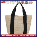 Straw Handbag Women Summer Beach Holiday Female Travel Shopper Underarm Bags