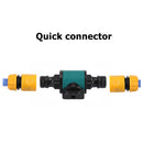 Plastic Valve with Quick Connector Garden Irrigation Prolong Hose Adapter S