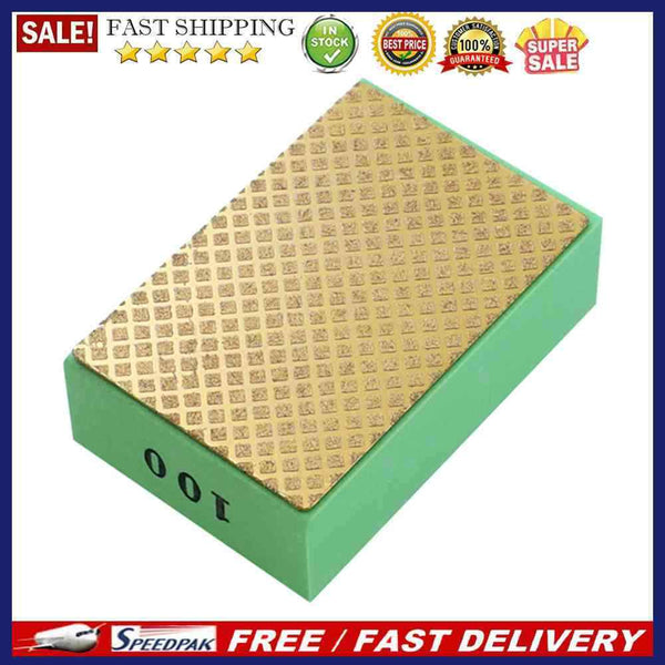 Diamond Hand Polishing Pad Stone Wiper Glass Polishing Grinding Block Marble