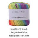 40g 10 Beach Worsted Section-Dyed DIY Crochet Thread Hand Knitting Sweater Yarn