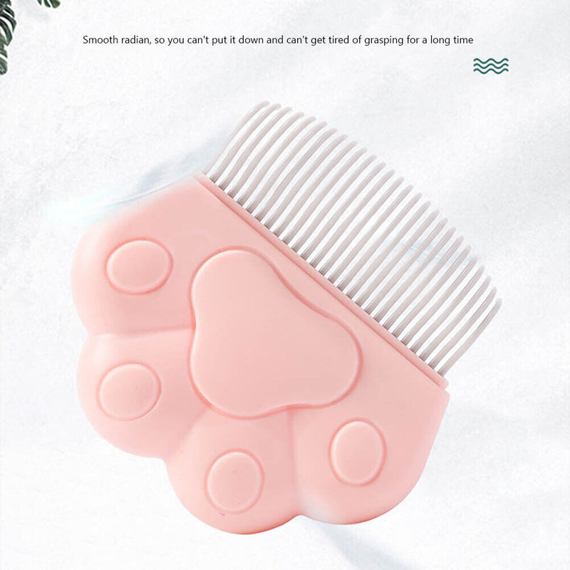 Cat Needle Massage Combs Cat Claw Hair Remover Pet Grooming Brush (Pink) Newly