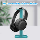 M1 Headphone Holder Hanger Earphone Desktop Display Stand Bracket (Blue) Newly