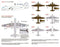 Caracal Decals 1/72 CURTISS C-46 COMMANDO USAF & USN Versions