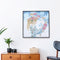 5D DIY Part Special Shaped Drill Diamond Painting Girl Moon Luminous Art