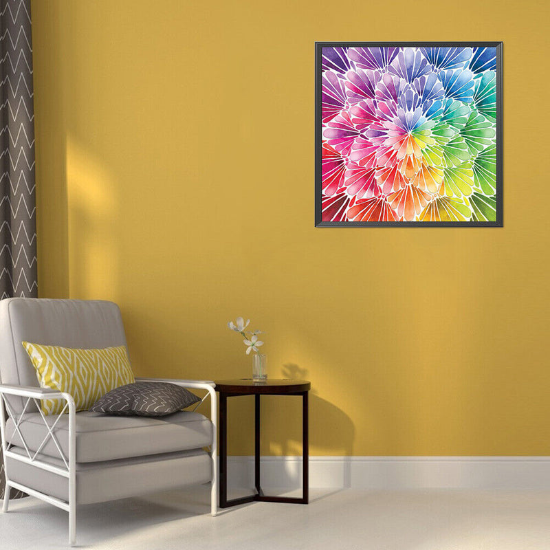 DIY Diamond Painting Kits Blooming Flowers Full Round Drill Home Decoration Gift