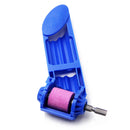 2.0-12.5mm Tool Corundum Grinding Wheel Drill Bit Sharpener Kits (Blue) Newly