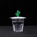 Reusable Silicone Cup Cover Heat Resistant Sealed Leakproof Cups Lid (B)
