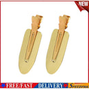Seamless Hair Clips Golden Headwear Hair Claws for Women Girls Fixed Bangs