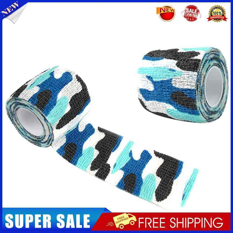 20Roll First Aid Camouflage Anti-slip Self-Adhesive Elastic Bandage  (D)