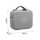 Carrying Waterproof Box Case Shoulder Bag Storage Bag Handbag PU For DJI Mini 2