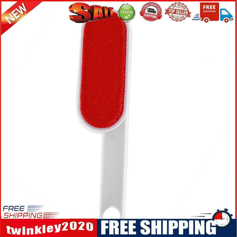 Reusable Pet Dog Hair Remover Double-Sided Sofa Clothes Cleaning Brush (L)