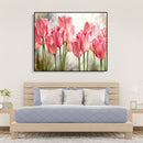 Painting By Numbers Kit DIY Beautiful Flower Hand Painted Canvas Oil Art Pi